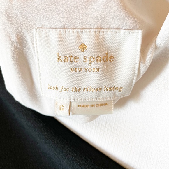 KATE SPADE Delray Head in the Clouds Color Block Shift Dress Size 6 - Picture 8 of 9